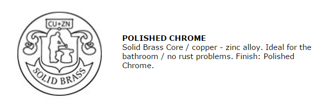 Smedbo Pool Towel Ring Polished Chrome