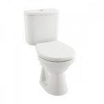 Kartell Milton Close Coupled WC Pan, Cistern and Soft Close Seat