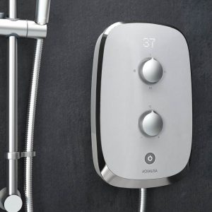 Aqualisa eMotion Electric Shower in Arctic White