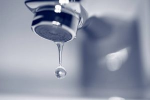 Dripping tap.