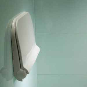 White Shower Seat
