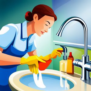 Cleaning a Chrome Bathroom Basin Mixer