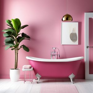 Pink Bathrooms