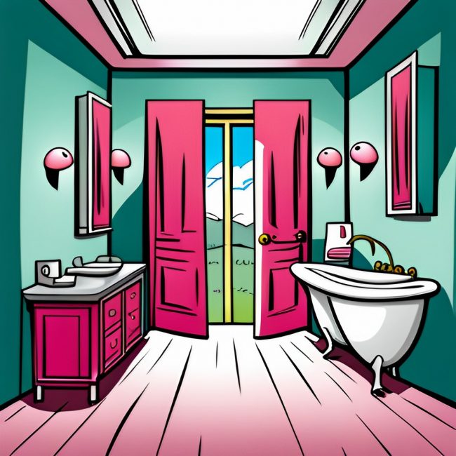 Pretty in Pink Bathroom Blog Main Image
