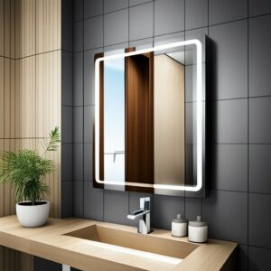 Clean Bathroom Mirror