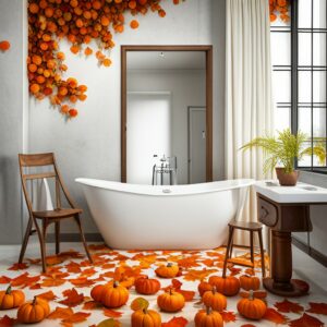 Bathroom Autumn Colour Blog Post