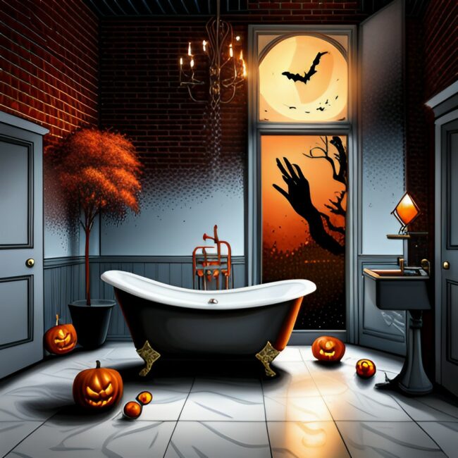 Spooky Bathroom Image