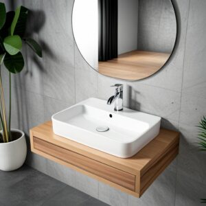 Basin with a Worktop