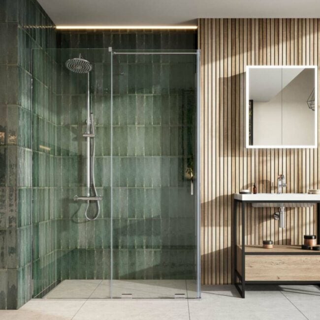 Scudo Bathrooms: Momentum Wetroom Panels