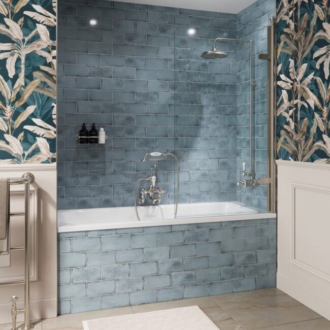 Nickel Finishes in the Bathroom