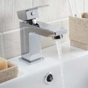 Scudo Lanza Chrome Mono Basin Mixer