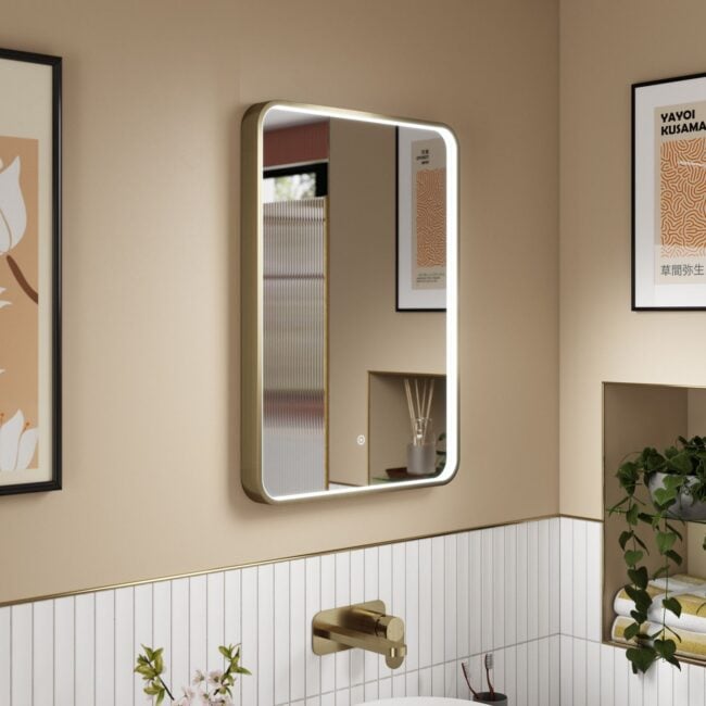How to Hang a Bathroom Mirror