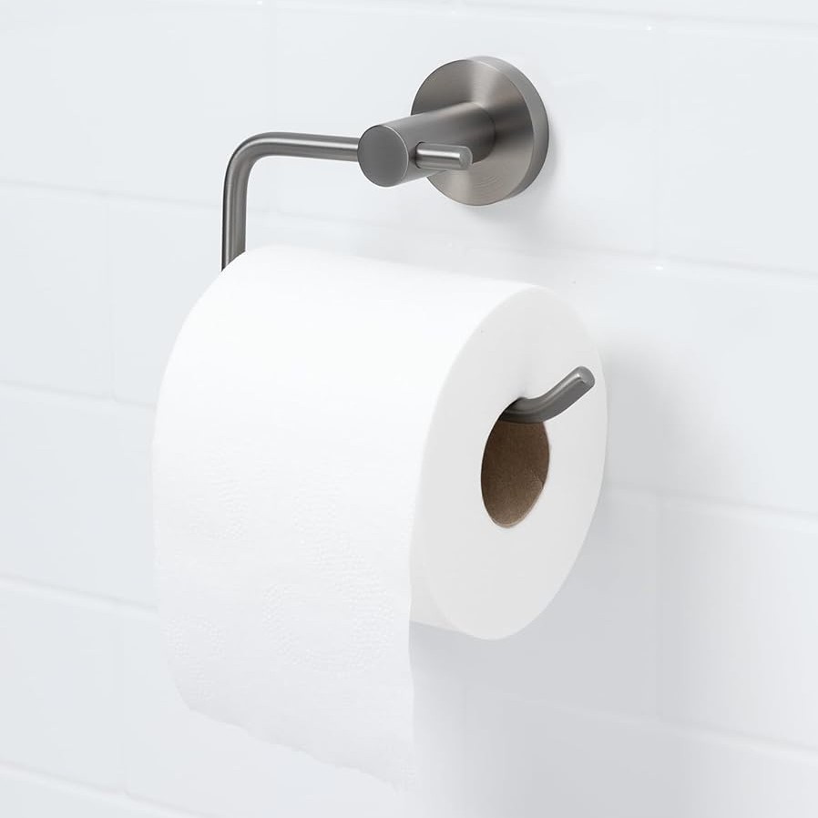 RD ROLL GM Bristan Round Toilet Roll Holder in Gunmetal