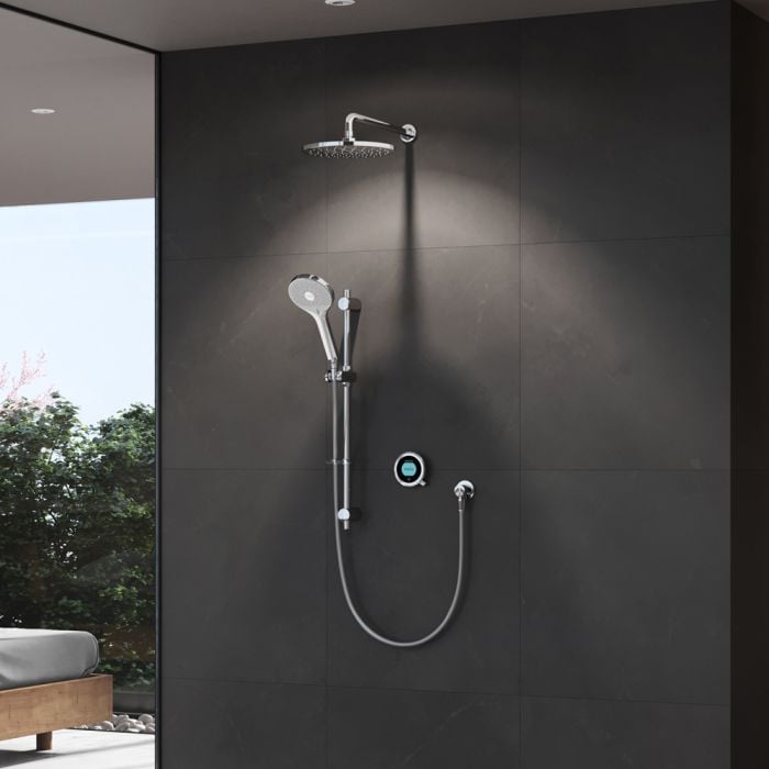 Aqualisa Optic Q Smart Shower Exposed with Adj Head Gravity Pumped