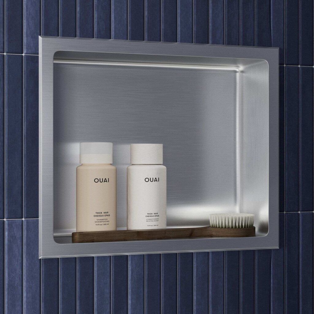 AJAX116302 Ajax Stainless Steel 360 x 305mm Shower Niche