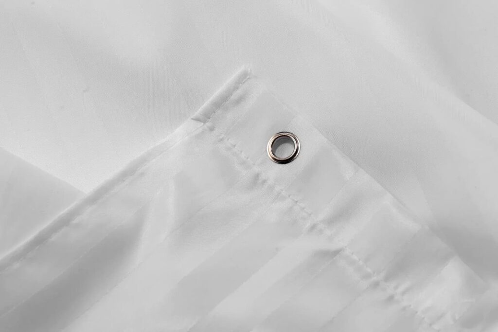 White Shower Curtain