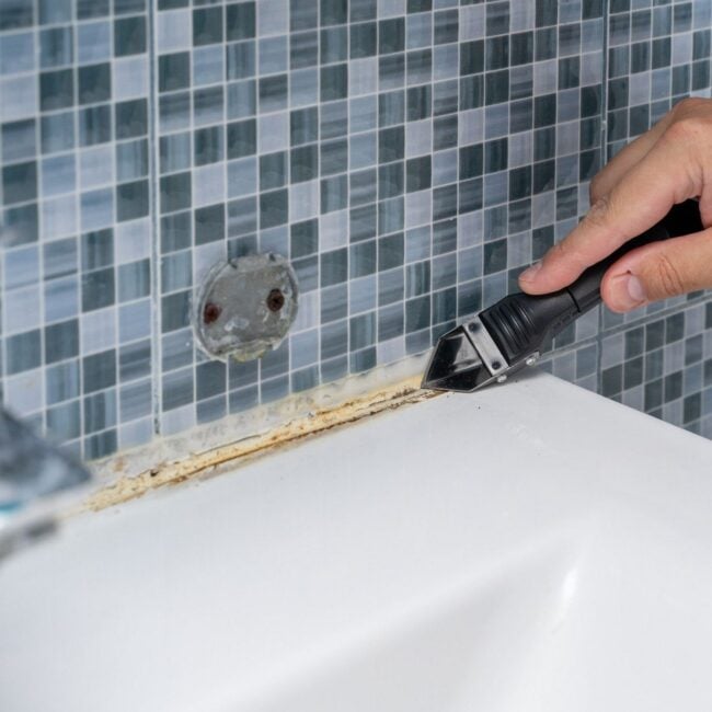 How to Remove Bathroom Sealant