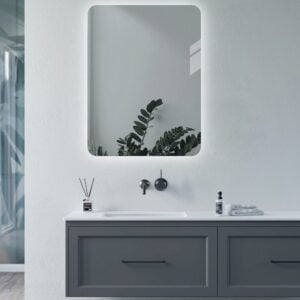 Ajax Sanctuary 700 x 500mm Back Lit LED Bathroom Mirror