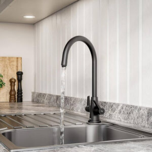 Bristan Echo Gunmetal Easy Fit Mono Sink Mixer