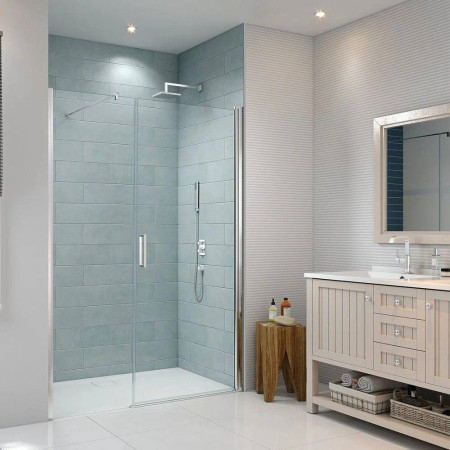 1400mm To 1500mm Inline Shower Doors