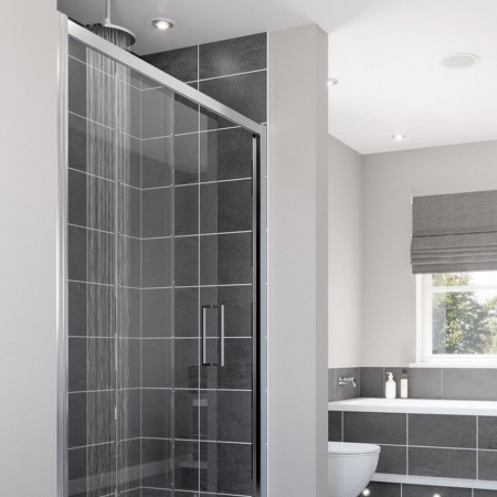 1600mm Sliding Shower Doors