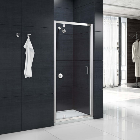 760mm Pivot Shower Doors
