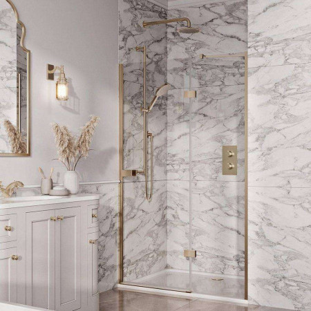 900mm To 1100mm Inline Shower Doors