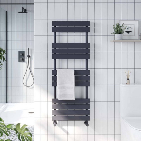 Anthracite Heated Towel Rails