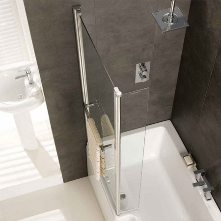 Beaufort L Shaped Bath Screens