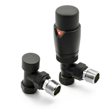 Black Radiator Valves
