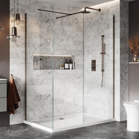 Bronze Wetroom Panels