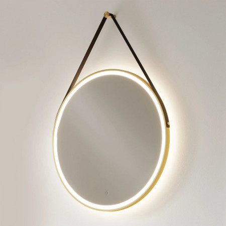 Brushed Brass Bathroom Mirrors