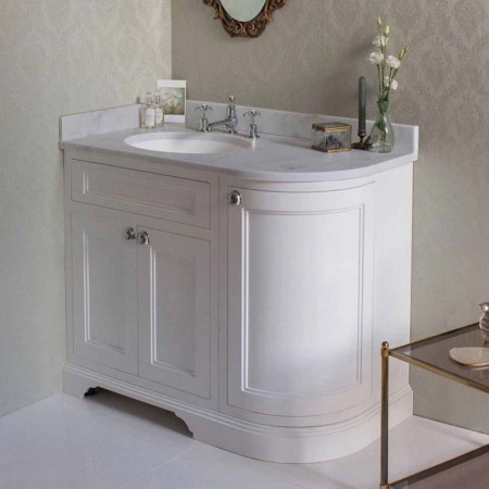 Burlington 1000 Curved Vanity Units Left Hand