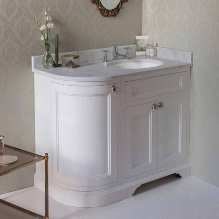 Burlington 1000 Curved Vanity Units Right Hand