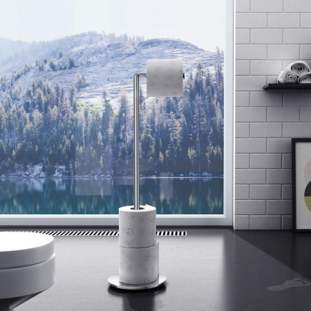 Freestanding Toilet Roll Holders