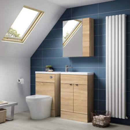 Hudson Reed Fusion Natural Oak Furniture