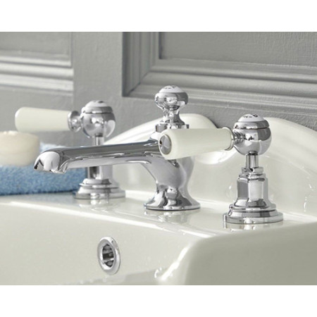 Hudson Reed Topaz Dome Collar Lever Taps