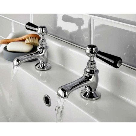 Hudson Reed Topaz Hexagonal Collar Lever Taps