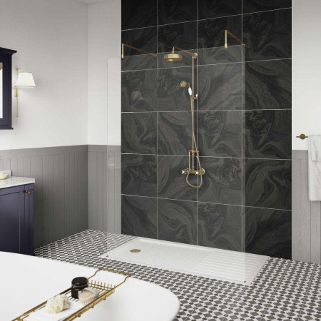 Hudson Reed Wall Fixed Screens / Freestanding Screens