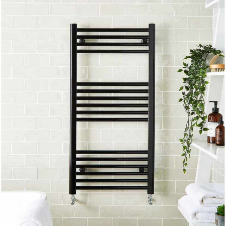 Kartell K-Rail 22mm Black Towel Rails