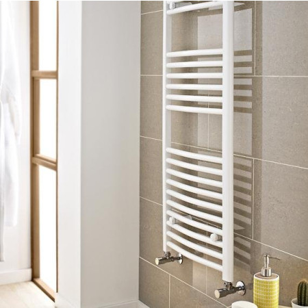 Kartell K-Rail 22mm White Towel Rails