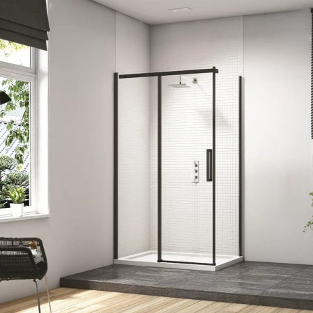 Merlyn Ionic Essence Black Shower Enclosures