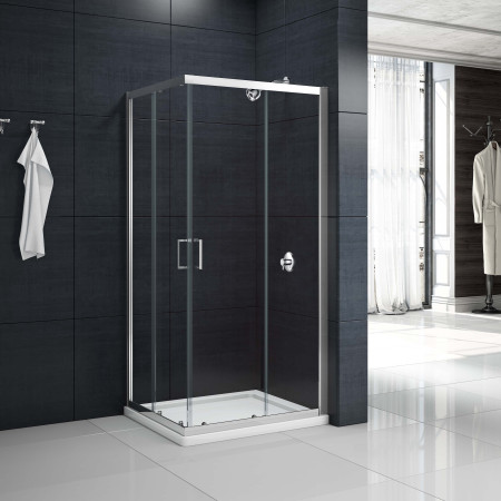 Merlyn MBox Corner Shower Doors
