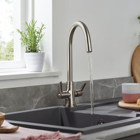 Nickel Kitchen Taps