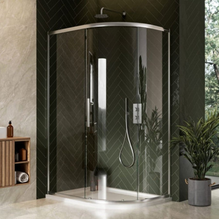 Single Door Quadrant and Offset Quadrant Enclosures