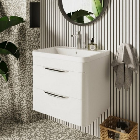 White Gloss Vanity Units