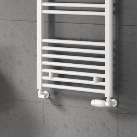 White Radiator Valves