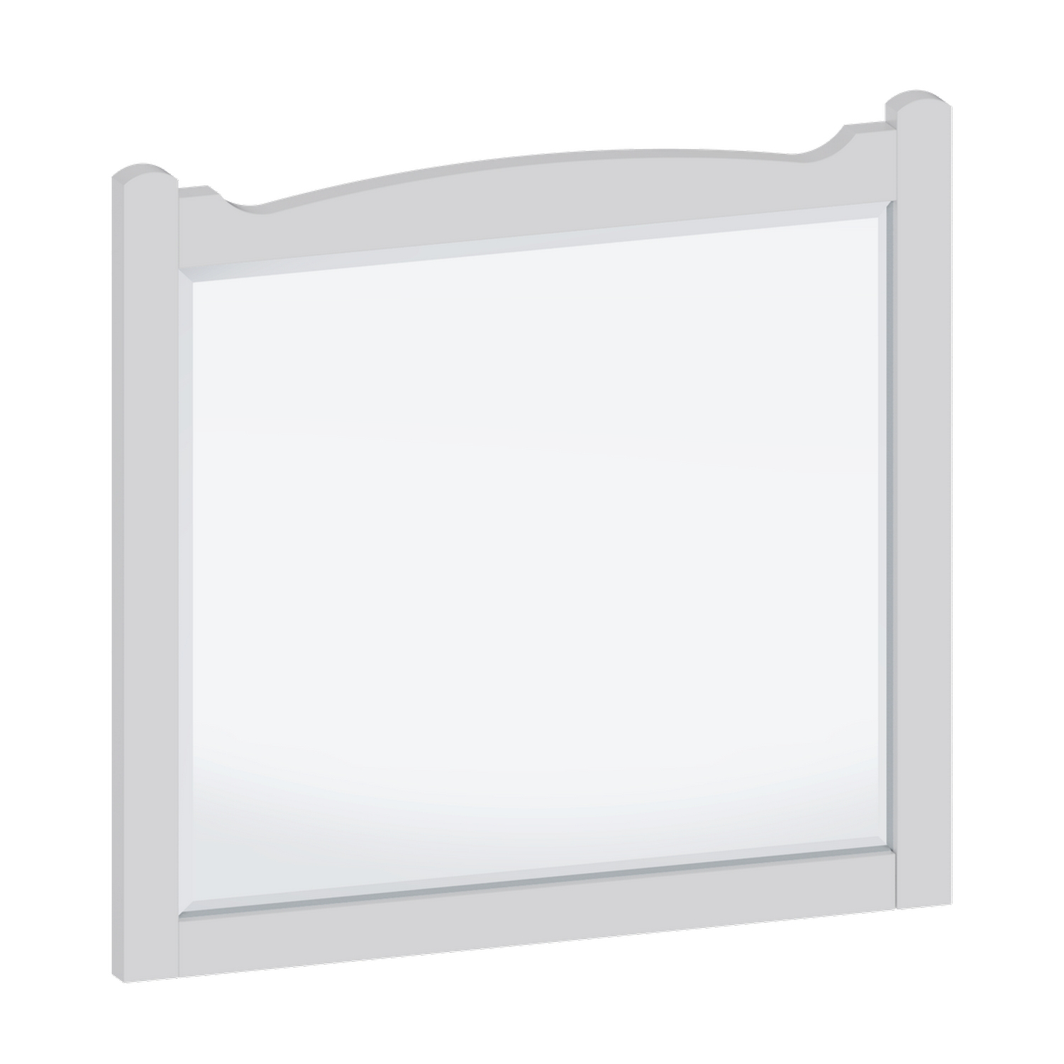 Burlington Guild Varley White 600mm Traditional Bathroom Mirror
