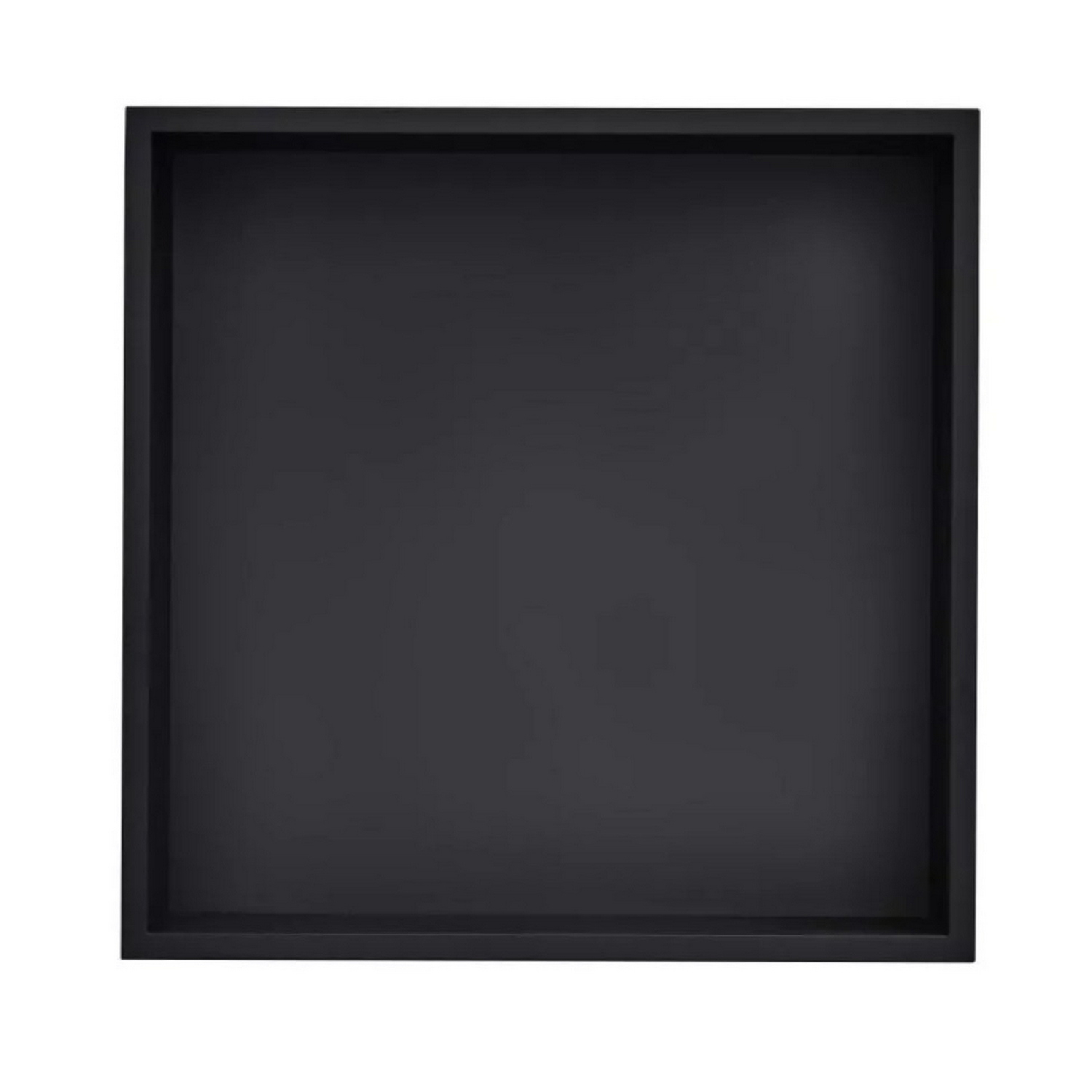 Eastbrook Matt Black 300 x 300mm Shower Niche
