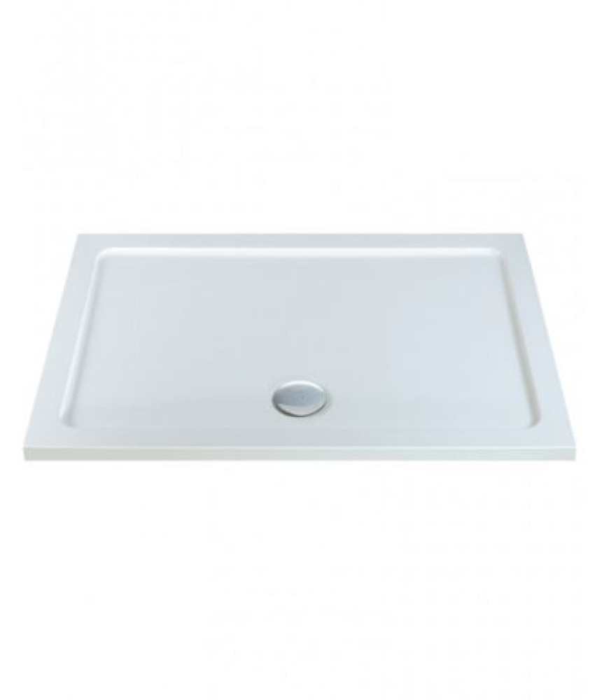 MX Durastone 1400mm x 800mm Rectangular Low profile shower tray | XUF
